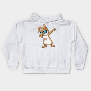 Rabbit at Hip Hop Dance Dab Kids Hoodie